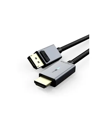 Cable-DisplayPort-macho-a-HDMI-macho-4K-de-1.8M---CABLETIME--CD31K-mini Cable DisplayPort macho a HDMI macho 4K de 1.8M CABLETIME CD31K mini