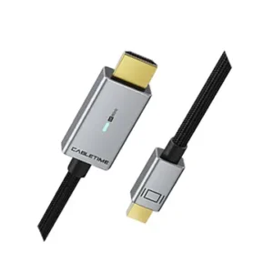 Cable Mini DisplayPort Macho a HDMI Macho 4K de 1.8M - CABLETIME | CD45K 1 Cable Mini DisplayPort Macho a HDMI Macho 4K de 1.8M - CABLETIME | CD45K - Image 1