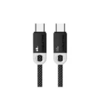 Cable USB C Trenzado 60W de 2M Negro CABLETIME CUP4L mini