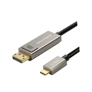Cable USB-C macho a DisplayPort macho Bidireccional 8K, 4K - 2M - CABLETIME | CC23L 1 Cable USB-C macho a DisplayPort macho Bidireccional 8K, 4K - 2M - CABLETIME | CC23L - Image 1
