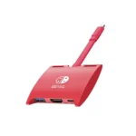adaptador hub de usb c a hdmi usb a usb c pd 100w rojo cabletime cb40r