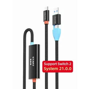 Cable capturador de Video USB-C con puerto USB-C PD 100W - CABLETIME | CC19L 1 Cable capturador de Video USB-C con puerto USB-C PD 100W - CABLETIME | CC19L - Image 1