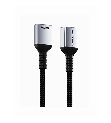 cable-de-extension-hdmi-21-de-8k60hz-hembrahembra-05m-cabletime-ch18e-mini cable de extension hdmi 21 de 8k60hz hembrahembra 05m cabletime ch18e mini
