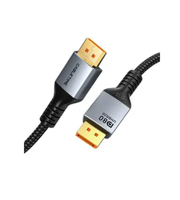cable displayport 16k 60hz 8k 120hz 4k 240hz 80gbps 1m cabletime cd13h