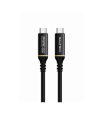 cable usb c 240w 8k usb4 3m cabletime cu43n mini