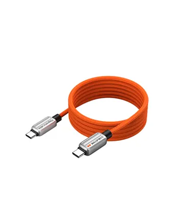 Cable USB-C magnético 240W de 2M (Naranja) - CABLETIME | CU06L CU06L