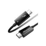 cable usb c thunderbolt 4 certificado 100w 40gbps 8k de 18m cabletime ct40k