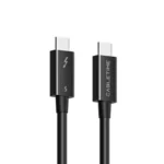 cable usb c thunderbolt 5 certificado 240w 120gbps 8k de 08m cabletime ct50g