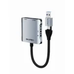 capturador de video de hdmi 4k dual hembra a usb ausb c macho cabletime cb67g