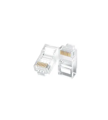 conector de red plug cat6 rj45 paq x 100uni cabletime