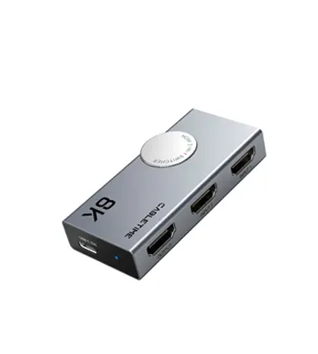 switch-hdmi-4k-120hz8k-60hz-bidireccional-2-en-1-cabletime-cp34g switch hdmi 4k 120hz8k 60hz bidireccional 2 en 1 cabletime cp34g
