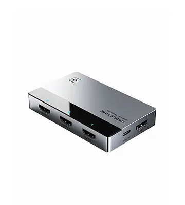 switck-kvm-de-escritorio-hdmi-de-3-puertos-4k-60hz-control-remoto-cabletime-cp35g-mini switck kvm de escritorio hdmi de 3 puertos 4k 60hz control remoto cabletime cp35g mini