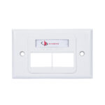 Faceplate Horizontal 4 Puertos Siemon mx-hfp-04-02b - FACEPLATE HORIZONTAL 4 PUERTOS