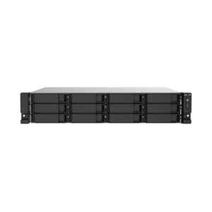 Servidor NAS QNAP TS-1273AU-RP-8G - Servidor NAS QNAP TS-1273AU-RP-8G, AMD Ryzen V1500B 4C/8T 2.2G, 8GB DDR4, 12 x 3.5" SATA TS-1273AU-RP-8G-US