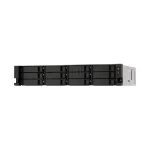 Servidor NAS QNAP TS-1273AU-RP-8G, AMD Ryzen V1500B 4C/8T 2.2G, 8GB DDR4, 12 x 3.5" SATA TS-1273AU-RP-8G-US vista 2