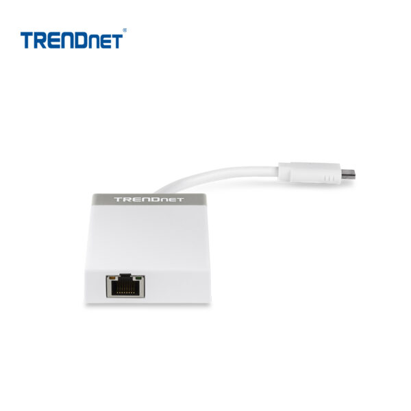 Adaptador TRENDnet USB-C a RJ45 Gigabit con hub de 3 puertos USB-A | TUC-ETGH3 1 Adaptador TRENDnet USB-C a RJ45 Gigabit con hub de 3 puertos USB-A | TUC-ETGH3 – vista 2
