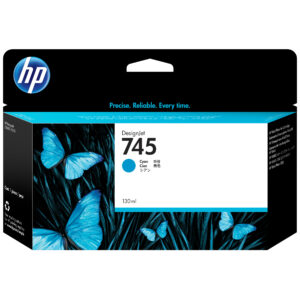 Cartucho de tinta HP 745 - Cartucho de tinta HP 745 Cian original F9J97A 130 ml