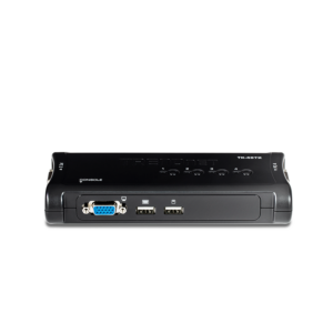 Switch KVM TRENDnet de escritorio de 4 puertos VGA/USB | TK-407K – vista 2