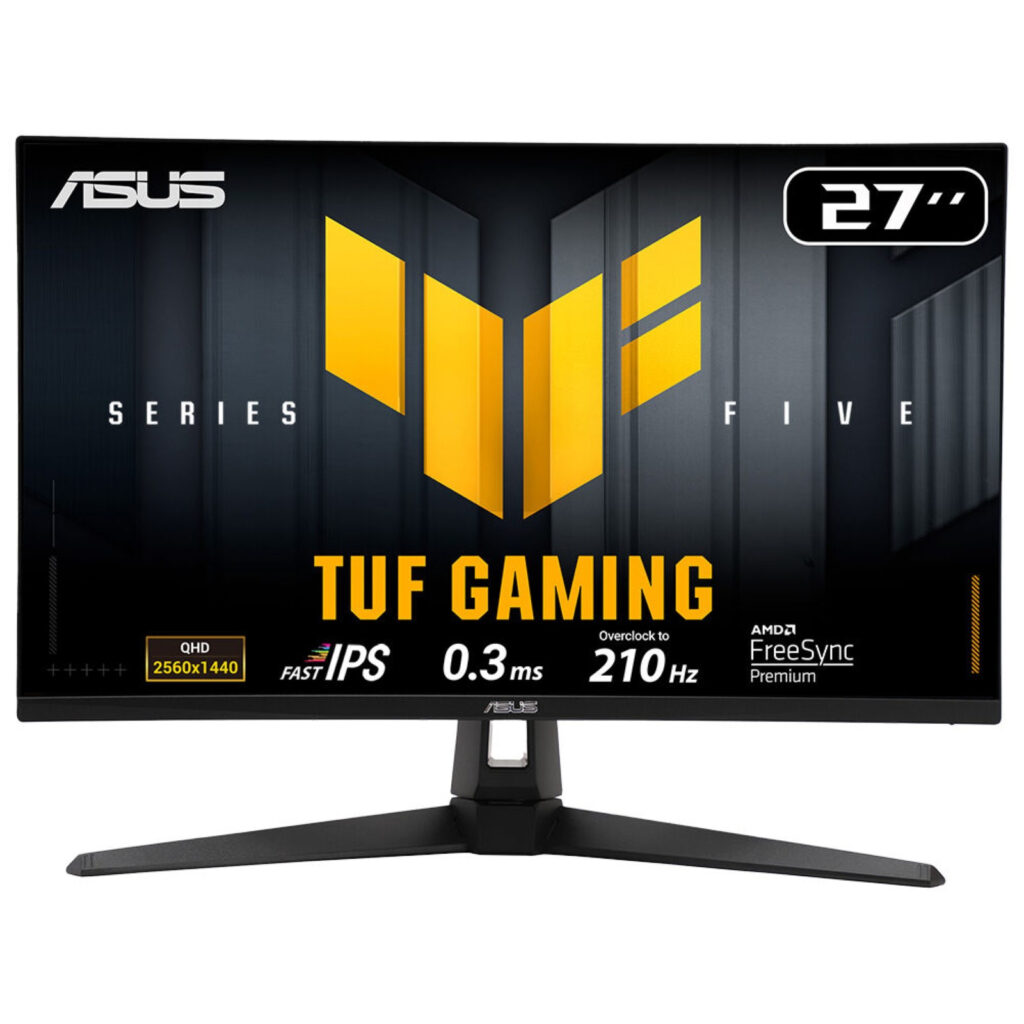 Monitor ASUS TUF Gaming VG27AQ5A 68,6 cm (27") 2560 x 1440 píxeles Quad HD LCD Negro 90LM0BN0-B01371