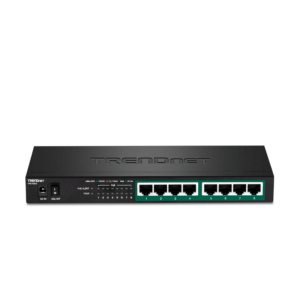 Switch de red TRENDnet de 8 puertos Gigabit PoE+ | TPE-TG83