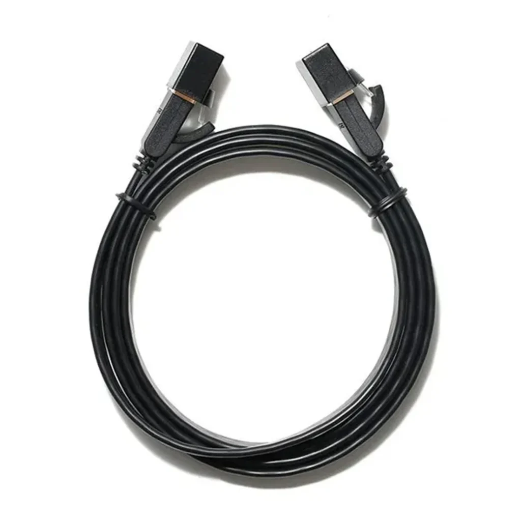 Cable de red UGREEN Cat7 plano U/FTP 1 m RJ45 cobre puro NW106