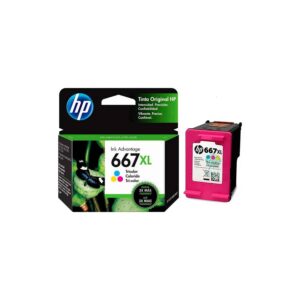 Cartucho de tinta HP 667XL 3YM80AL - Cartucho de tinta HP 667XL Tricolor original 3YM80AL