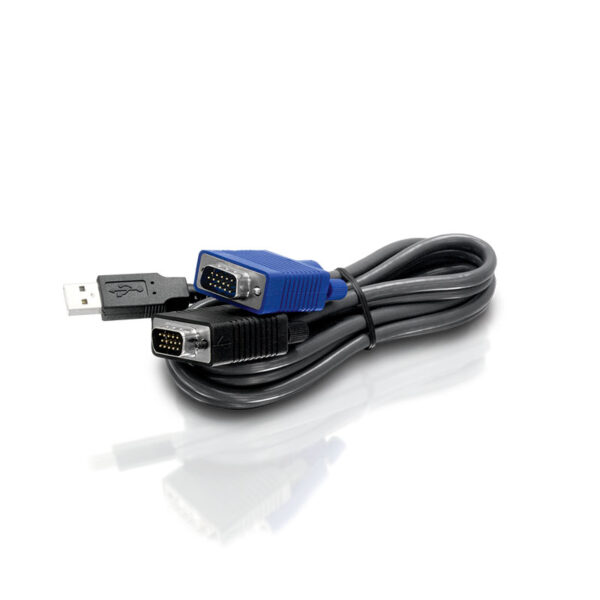 Cable para KVM TRENDnet USB/VGA de 4.5 m | TK-CU15 Cable kvm TRENDnet TK-CU15