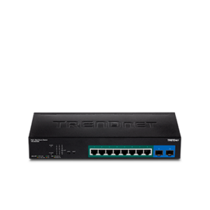 Switch administrable TRENDnet de 8 puertos Gigabit y 2 SFP | TEG-082WS 6 Switch administrable TRENDnet de 8 puertos Gigabit y 2 SFP | TEG-082WS – vista 3