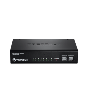 Switch KVM TRENDnet de 8 puertos RJ45 (Cat5) | TK-CAT508 – vista 2