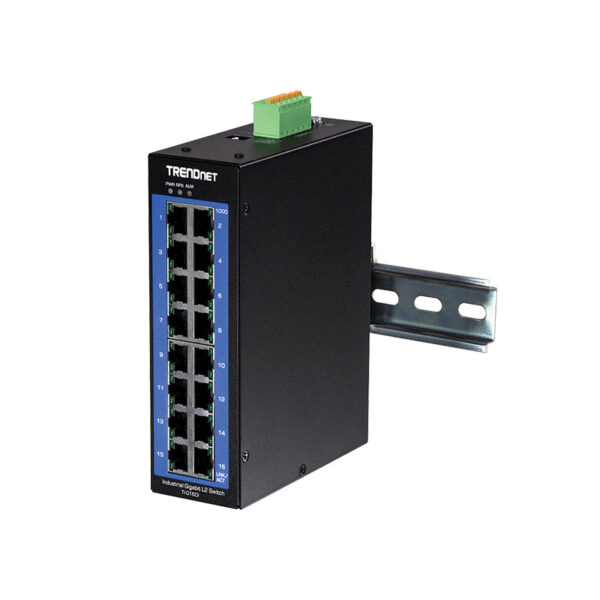 Switch industrial TRENDnet Web Smart de 16 puertos Gigabit | TI-G160I 3 Switch industrial TRENDnet Web Smart de 16 puertos Gigabit | TI-G160I – vista 4