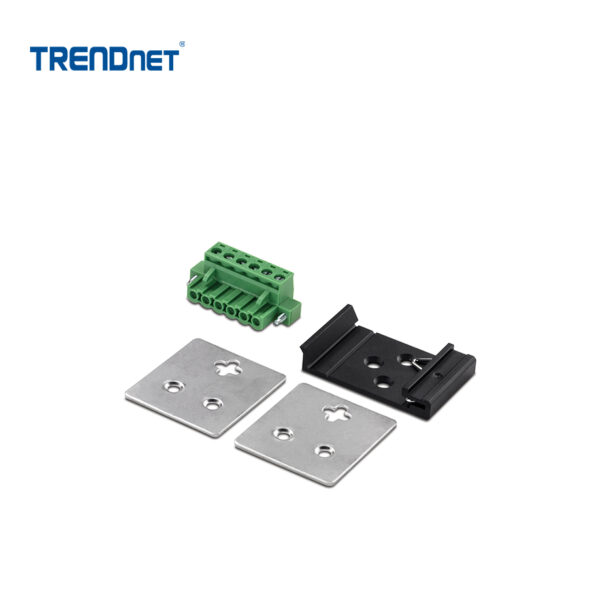 Switch industrial TRENDnet de 5 puertos Gigabit PoE+ y 2 SFP | TI-PG62 – vista 4