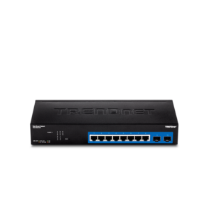 Switch administrable TRENDnet de 8 puertos Gigabit y 2 SFP | TEG-082WS