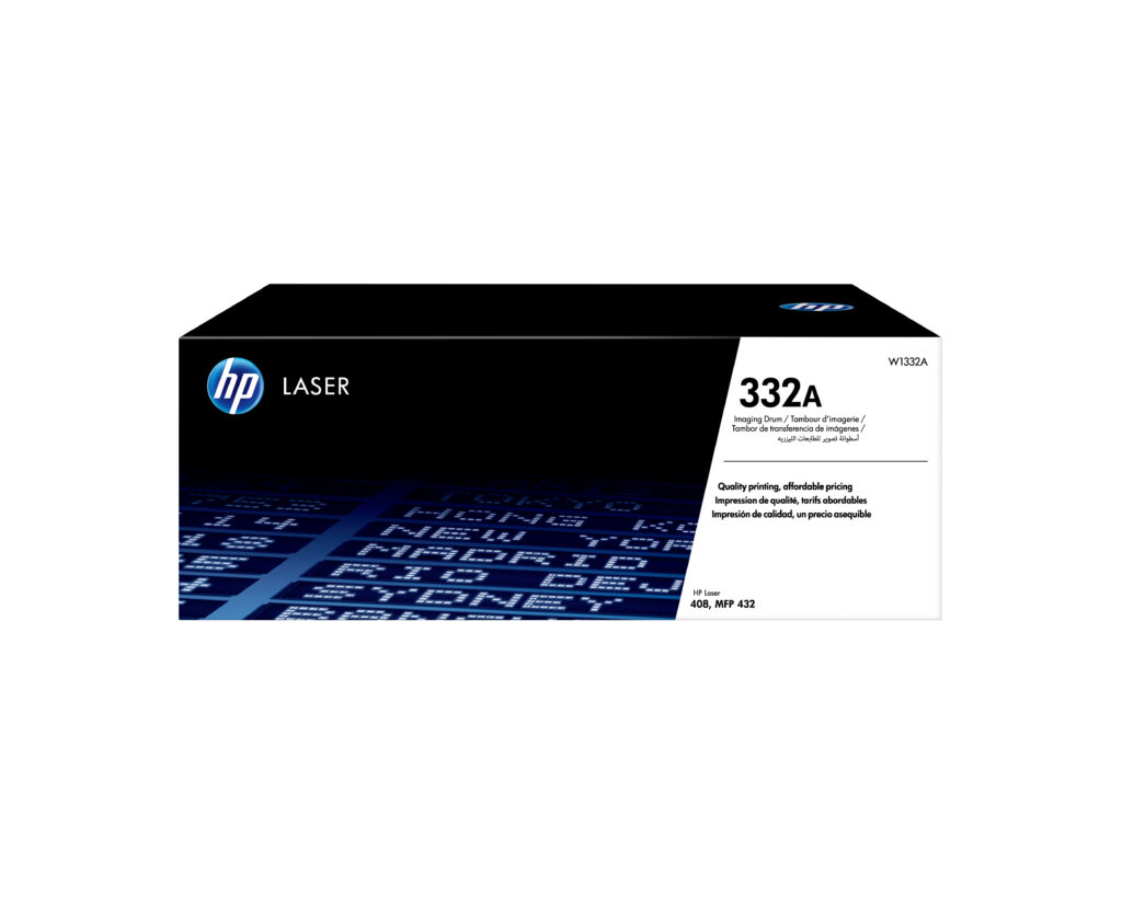 Tambor de imagen HP 332A original W1332A para LaserJet MFP 408dn, 30.000 páginas