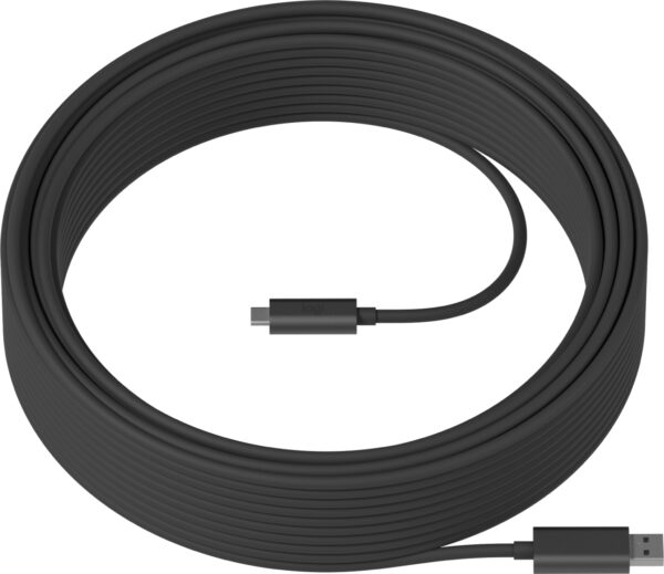 Cable Logitech B2B 25M Strong USB Superspeed Black 939-001802 Cable Logitech B2B 939-001802 - Cable Logitech B2B 25M Strong USB Superspeed Black 939-001802