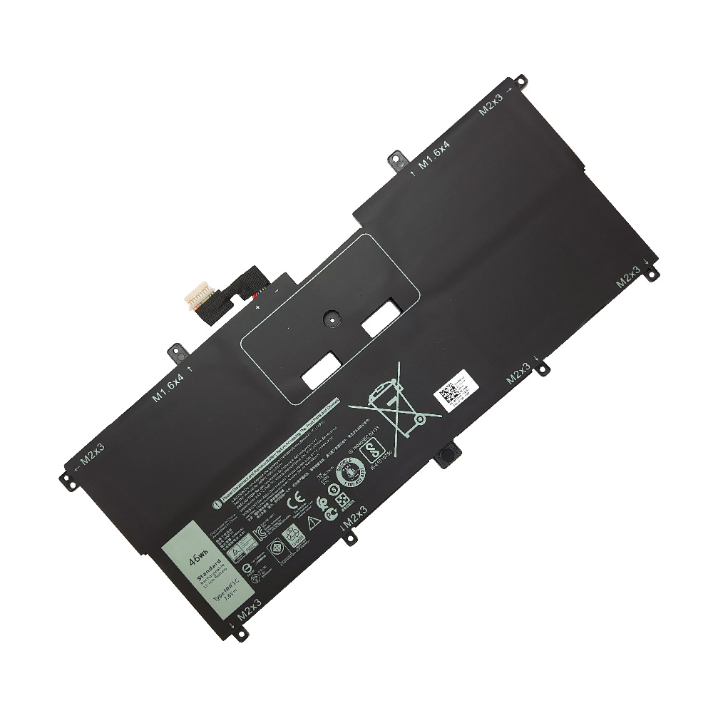 Batería para laptop Dell NNF1C 7.6 V 46 Wh 4 celdas – XPS 13-9365, XPS 13, 9365