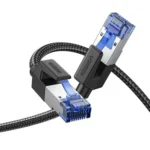 Cable de red UGREEN Cat8 10 m trenzado cobre puro negro NW153