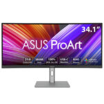Monitor ASUS ProArt PA34VCNV - Monitor ASUS ProArt PA34VCNV 86,6 cm (34.1") 3440 x 1440 píxeles UltraWide Quad HD LCD Negro 90LM04A0-B02370