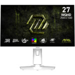 Monitor MSI MAG 274QRFW - Monitor MSI MAG 274QRFW X32 68,6 cm (27") 2560 x 1440 píxeles Wide Quad HD LCD Blanco MAG-274QRFW-X32