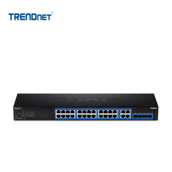 Switch administrable TRENDnet de 28 puertos Gigabit y 4 SFP | TEG-284WS Switch administrable TRENDnet TEG-284WS