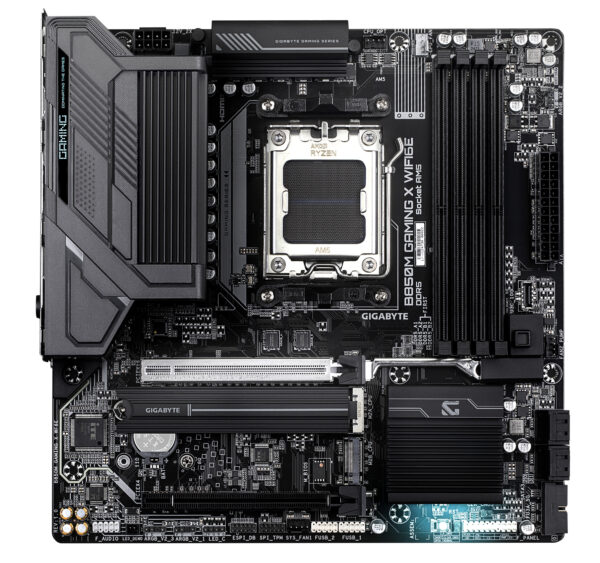 Motherboard GIGABYTE B850M GAMING X WIFI6E, Chipset AMD B850, Socket AMD AM5, mATX, B850M GAMING X WF6E 1 3bc11194cedfe906929a3765e2e67a701bab04ef
