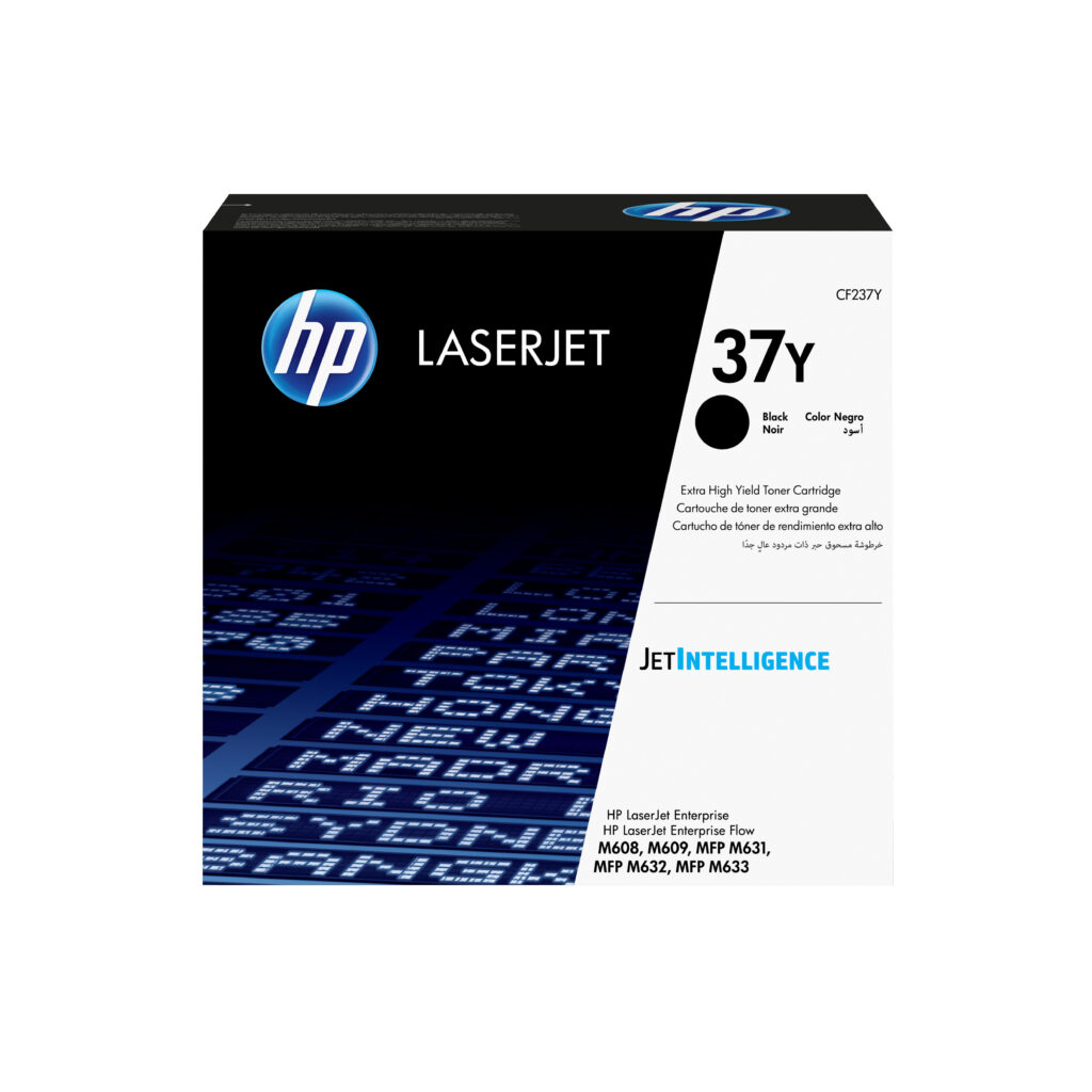Tóner HP 37Y Negro original CF237Y para LaserJet Enterprise M631, 41.000 páginas