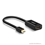 Adaptador Ugreen Mini DisplayPort MD112 - Adaptador UGREEN Mini DisplayPort a HDMI hembra 4K MD112