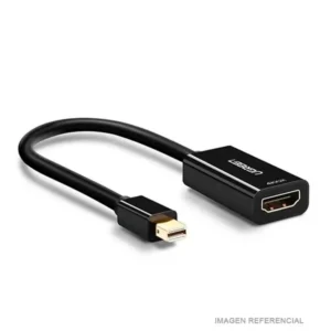 Adaptador Ugreen Mini DisplayPort MD112 - Adaptador UGREEN Mini DisplayPort a HDMI hembra 4K MD112