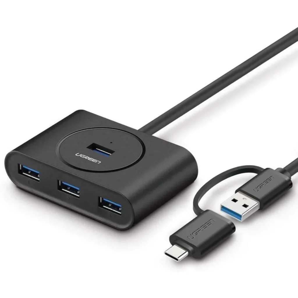 Hub UGREEN USB-C a 4 puertos USB 3.0 CR113