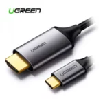 Cable UGREEN USB-C a HDMI 1.5 m 4K extremos de aluminio MM142