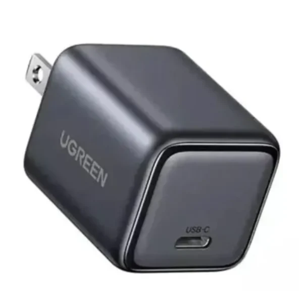 Cargador Ugreen W GaN X513 - Cargador UGREEN 30 W GaN USB-C carga rápida X513
