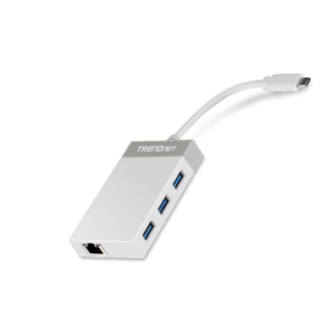 Adaptador de red TRENDnet USB-C 3.0 a RJ45 Gigabit | TUC-ETG 6 Adaptador de red TRENDnet USB-C 3.0 a RJ45 Gigabit | TUC-ETG – vista 3