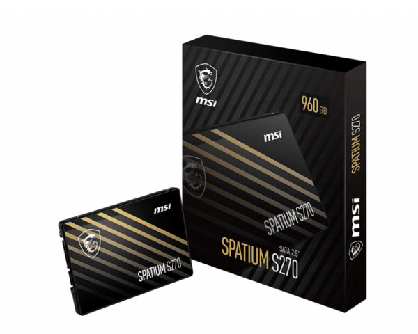Disco SSD MSI Spatium S270 SATA 2.5 240GB 2.5" Serial ATA III 3D NAND SPATIUM-S270-SATA-2.5-240GB Disco SSD MSI Spatium S270 - Disco SSD MSI Spatium S270 SATA 2.5 240GB 2.5" Serial ATA III 3D NAND SPATIUM-S270-SATA-2.5-240GB