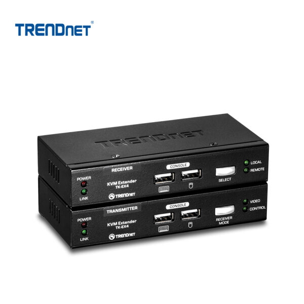 Kit de extensión KVM TRENDnet USB/VGA | TK-EX4 – vista 2