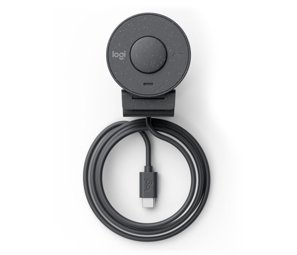 Cámara Web Logitech Brio 300 FHD 1080P USB-C Black 960-001413